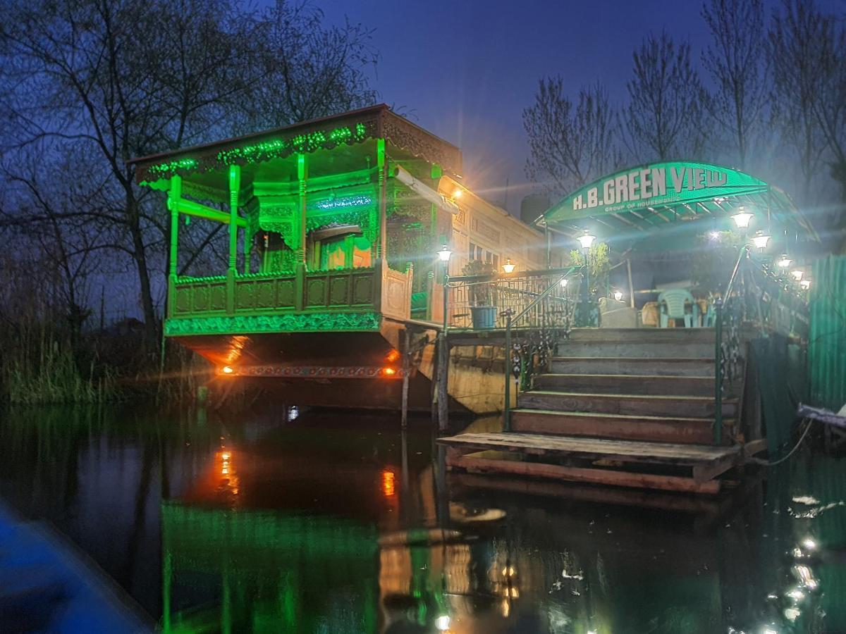 Green View Group Of Houseboats Srīnagar Exteriör bild