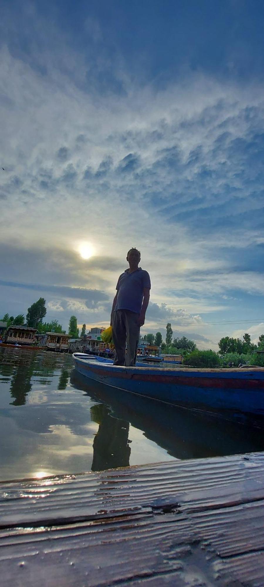 Green View Group Of Houseboats Hotell Srīnagar Exteriör bild