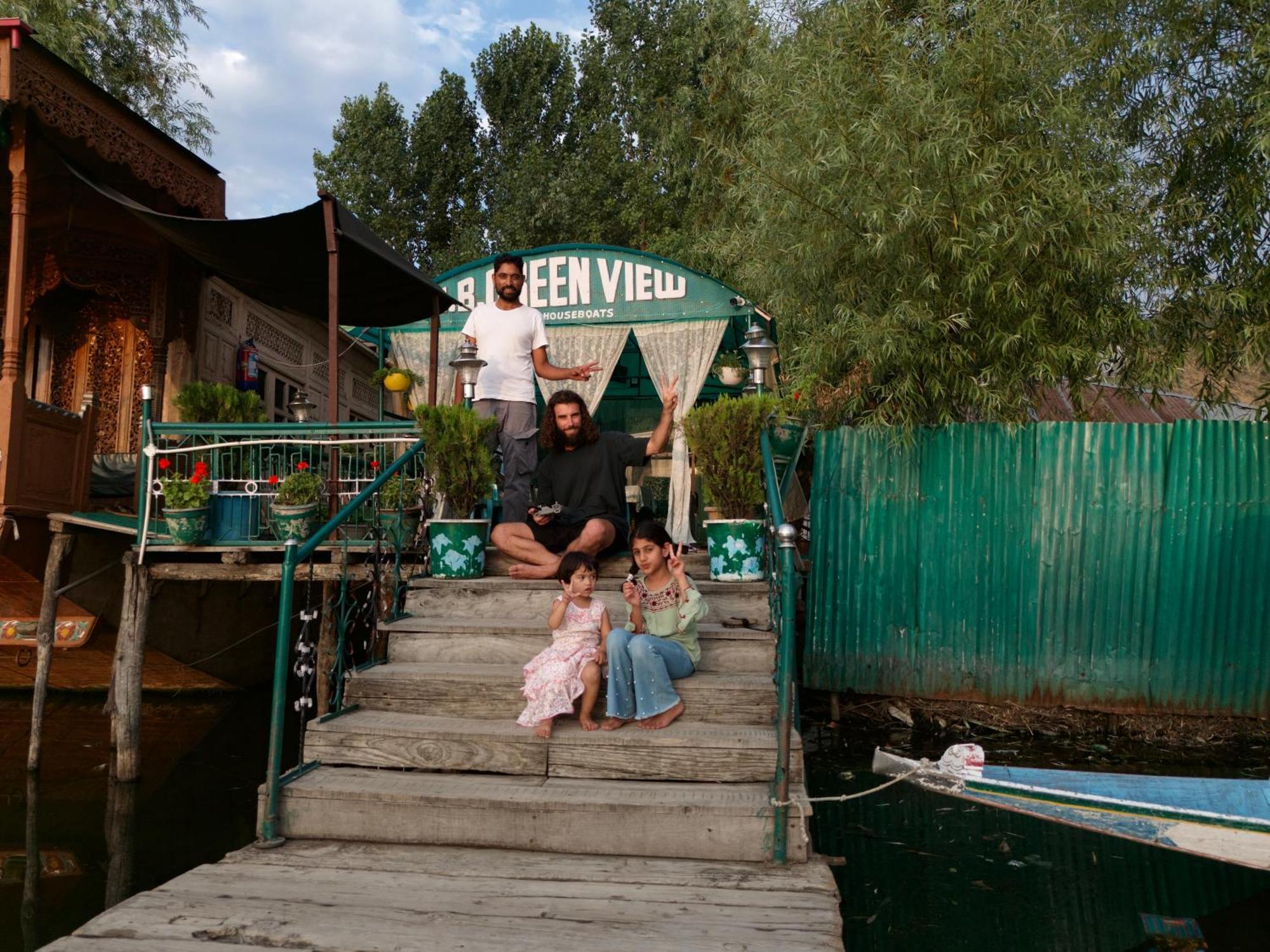 Green View Group Of Houseboats Srīnagar Exteriör bild